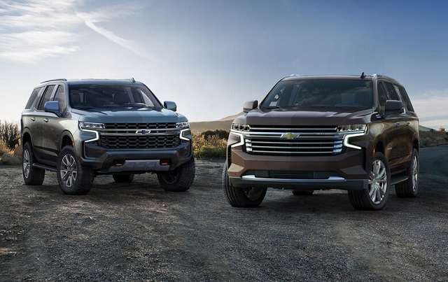 2021 Chevy Tahoe and Suburban