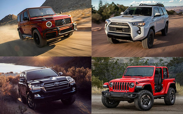 10 off-road-ready SUVs for 2021