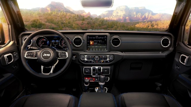 2022 Jeep Wrangler interior