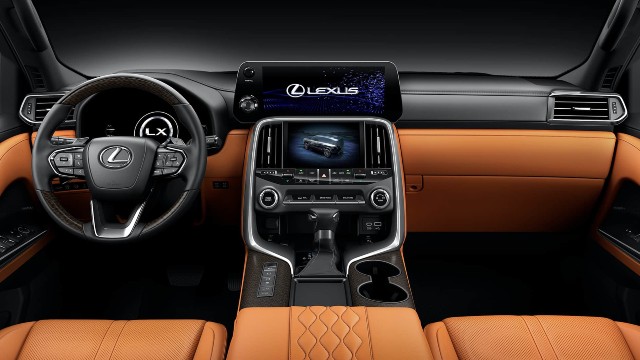 2023 Lexus LX interior