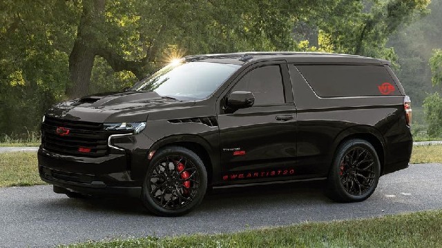 2023 Chevy Tahoe SS design