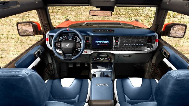 2023 Ford Bronco Raptor R interior